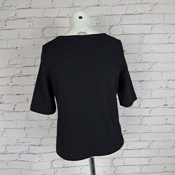 Anthropologie Postmark Waffle Knit T shirt - Picture 3 of 7